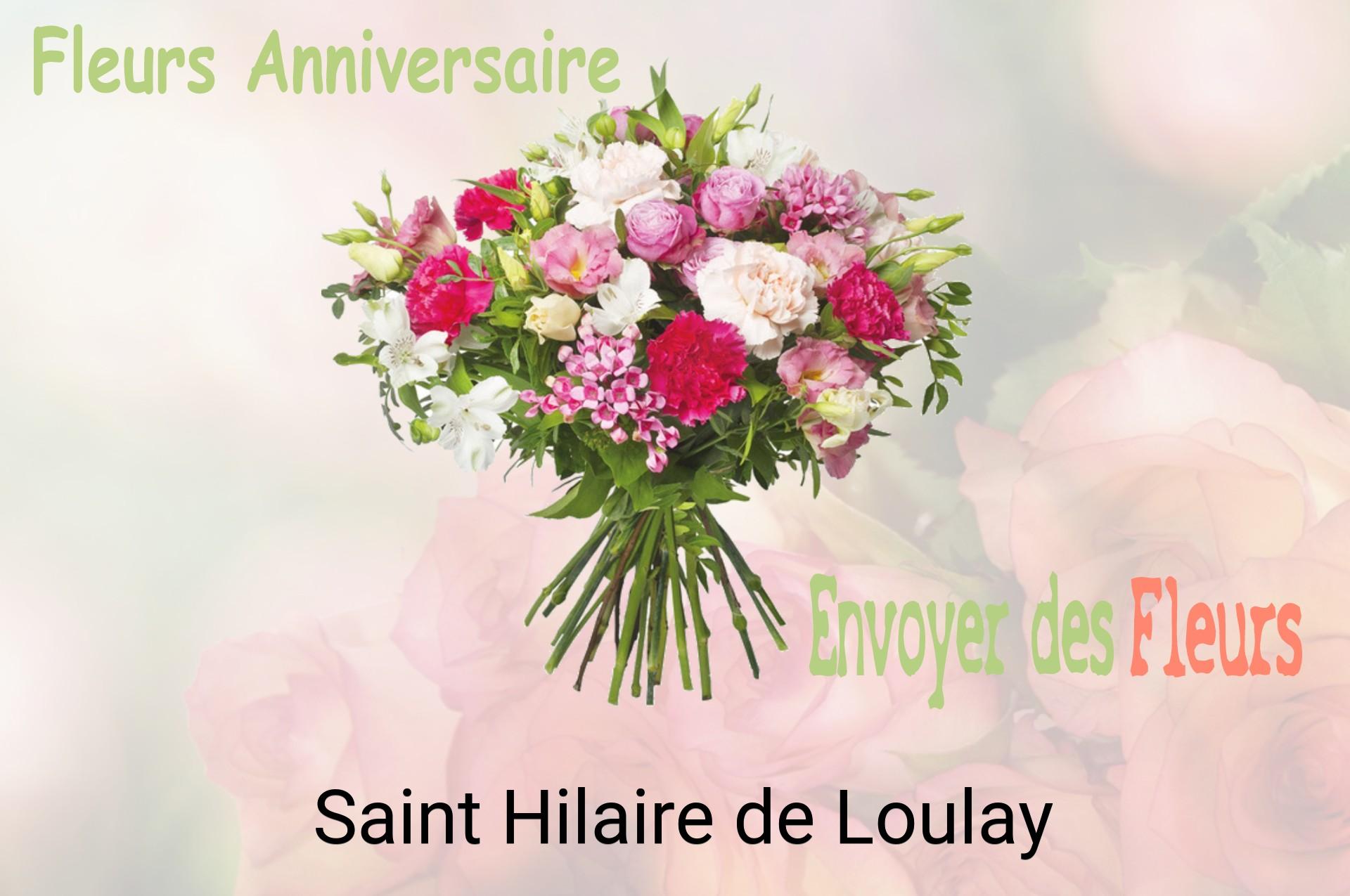 Bouquet de fleurs d’anniversaire livré à Saint-Hilaire-de-Loulay